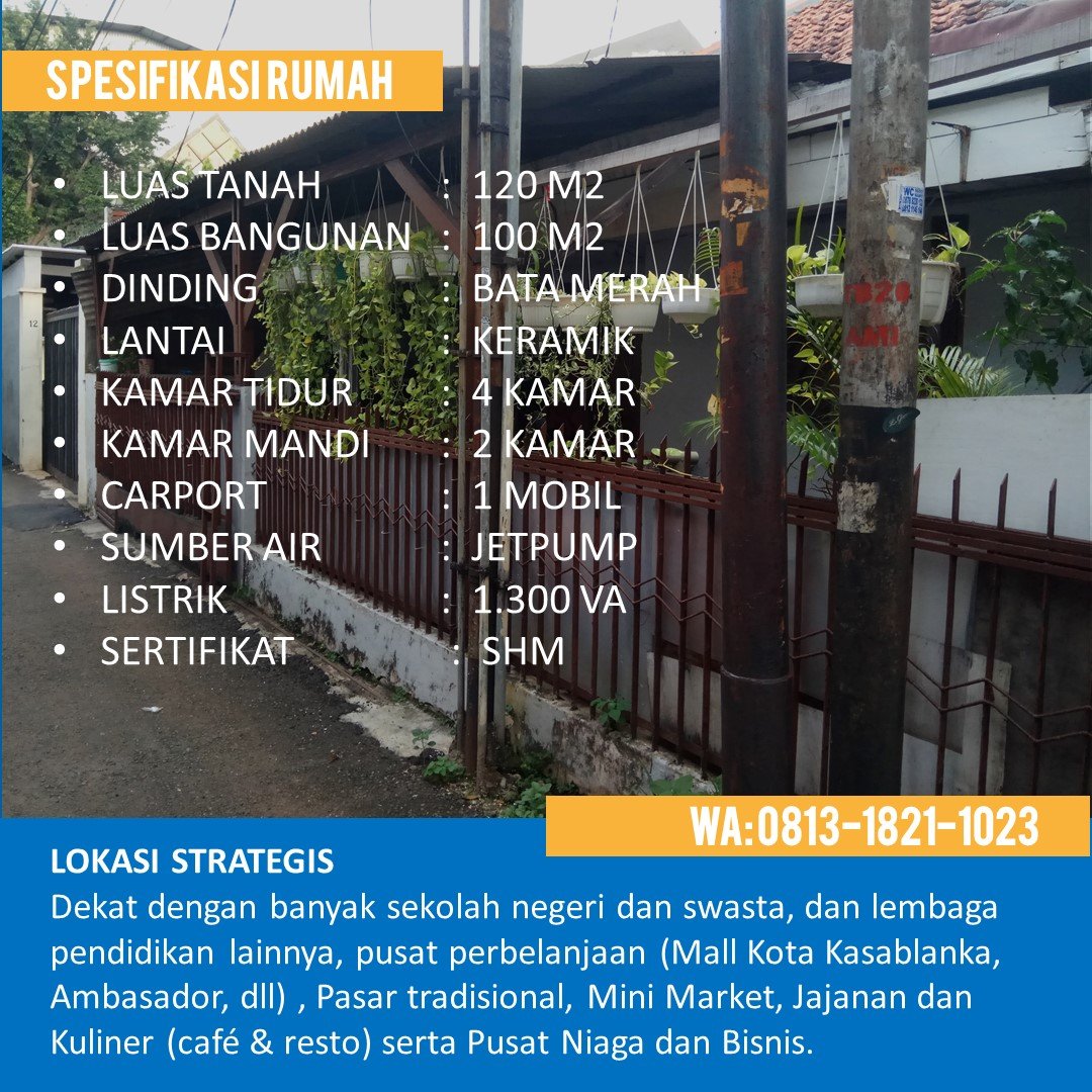 DIIJUAL RUMAH TEBET TIMUR STRATEGIS RUMAH DI TEBET TIMUR - 7
