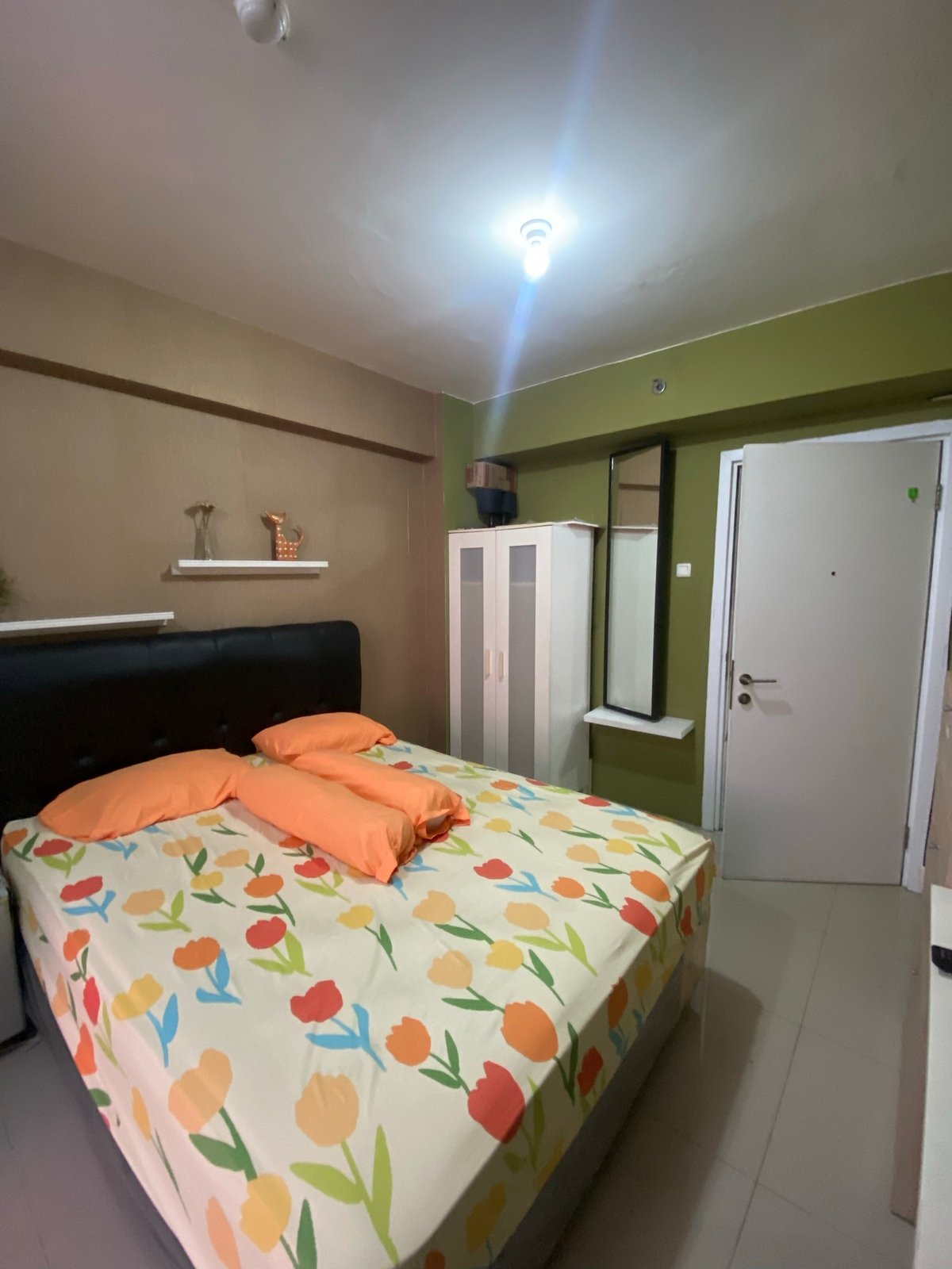 Apartment the green pramuka city studio furnish tower Scarlett Mall - 20