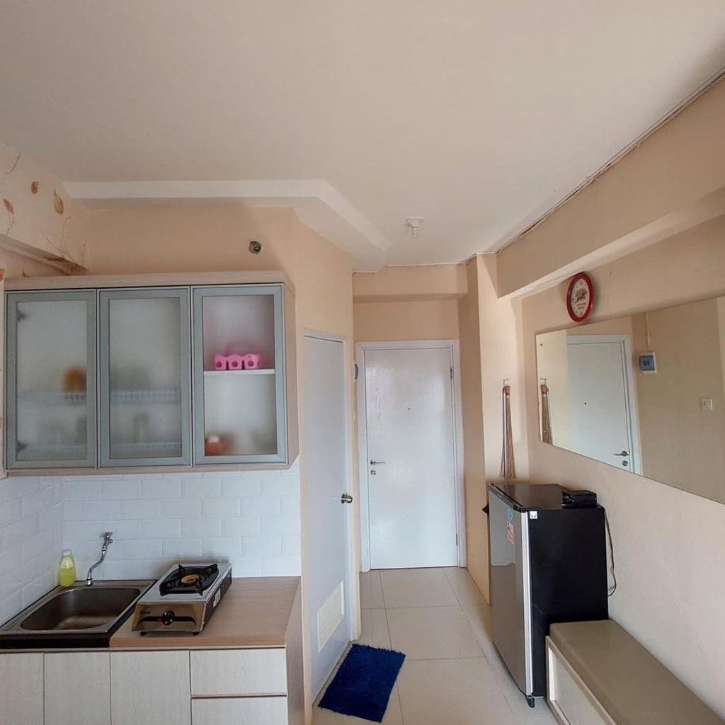 The green pramuka city apartement studio furnish per bulan. - 5