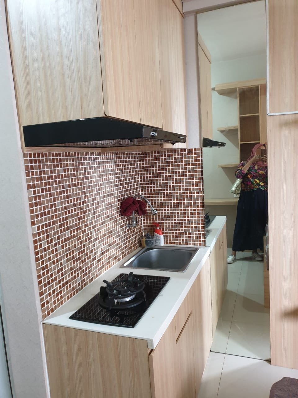 The green pramuka city apartement studio furnish per bulan - 10