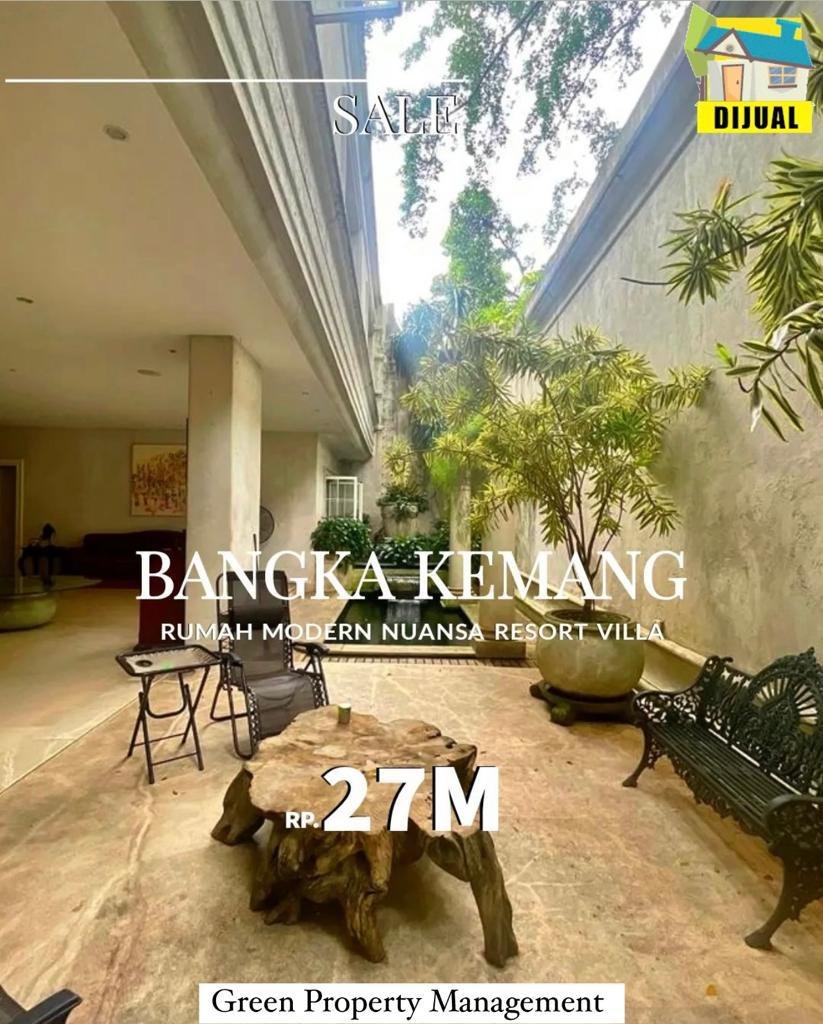 Rumah Mewah bagus di Bangka Kemang Nuansa Villa Resort mewah - 18