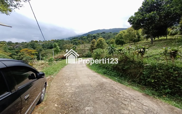 tanah di bogor best view lokasi cijeruk tajur halang akses mobil - 4