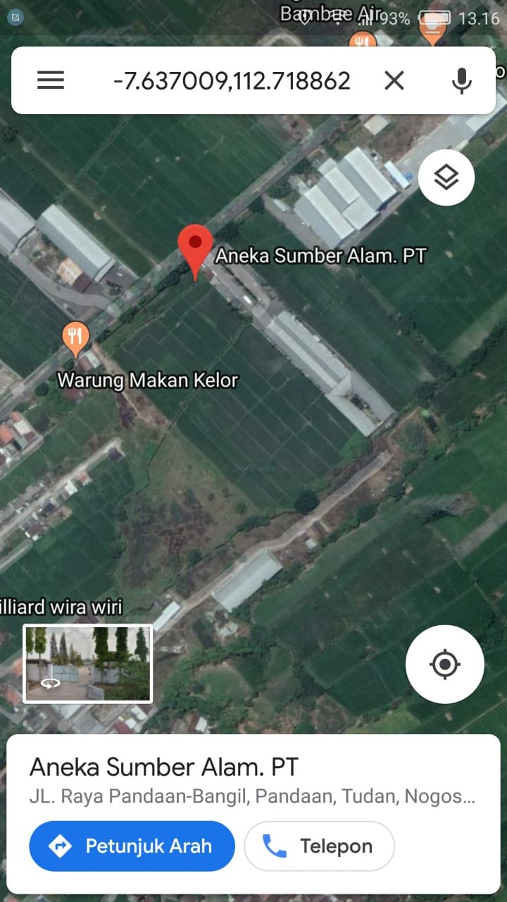 Tanah Raya Bangil - Pandaan luas 5677m SHM 2jt/m - 3
