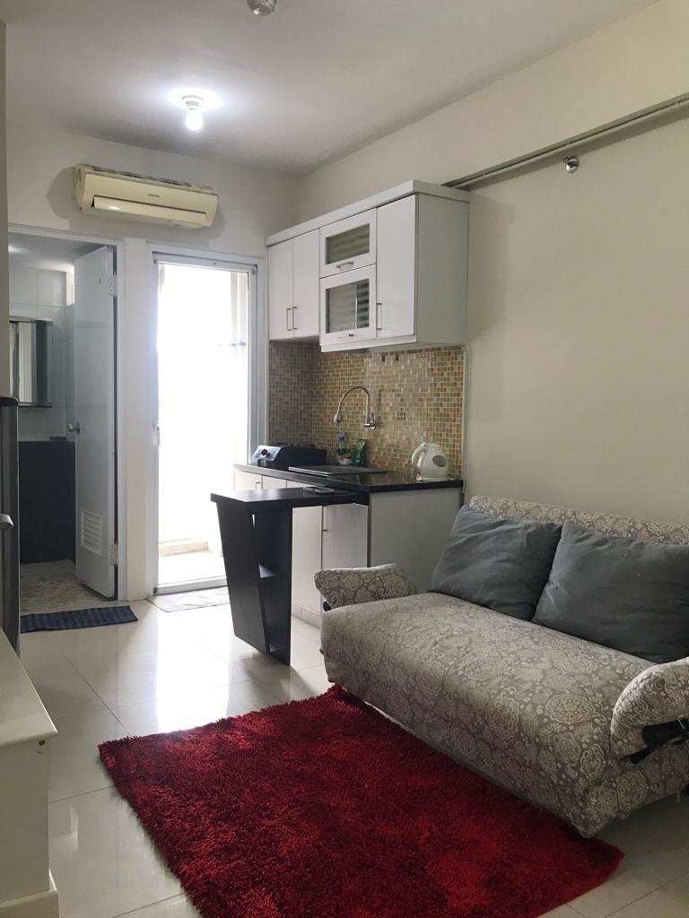 The green pramuka city apartement 2 kamar furnish per tahun - 4