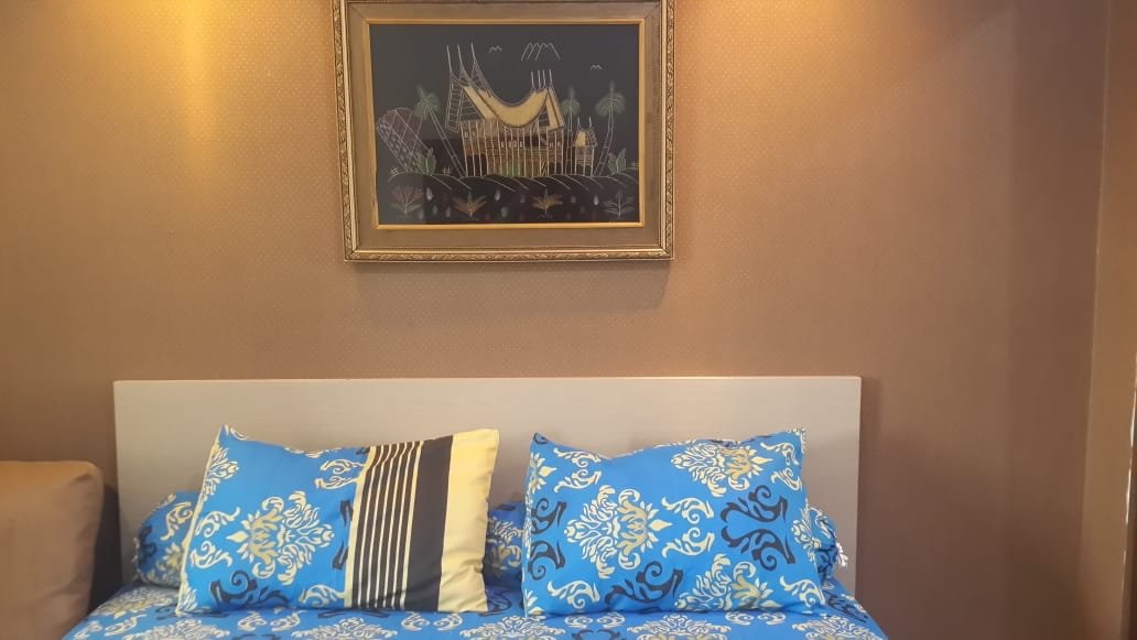 The green pramuka city apartement studio furnish per bulan - 2