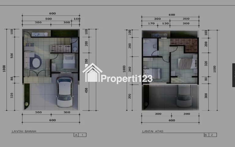Rumah Baru di Tangerang Selatan 2 lantaii!!!!!! harga murahhh dan banyak promo!! - 2