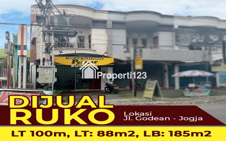 DIJUAL RUKO DI LOKASI STRATEGIS - 1