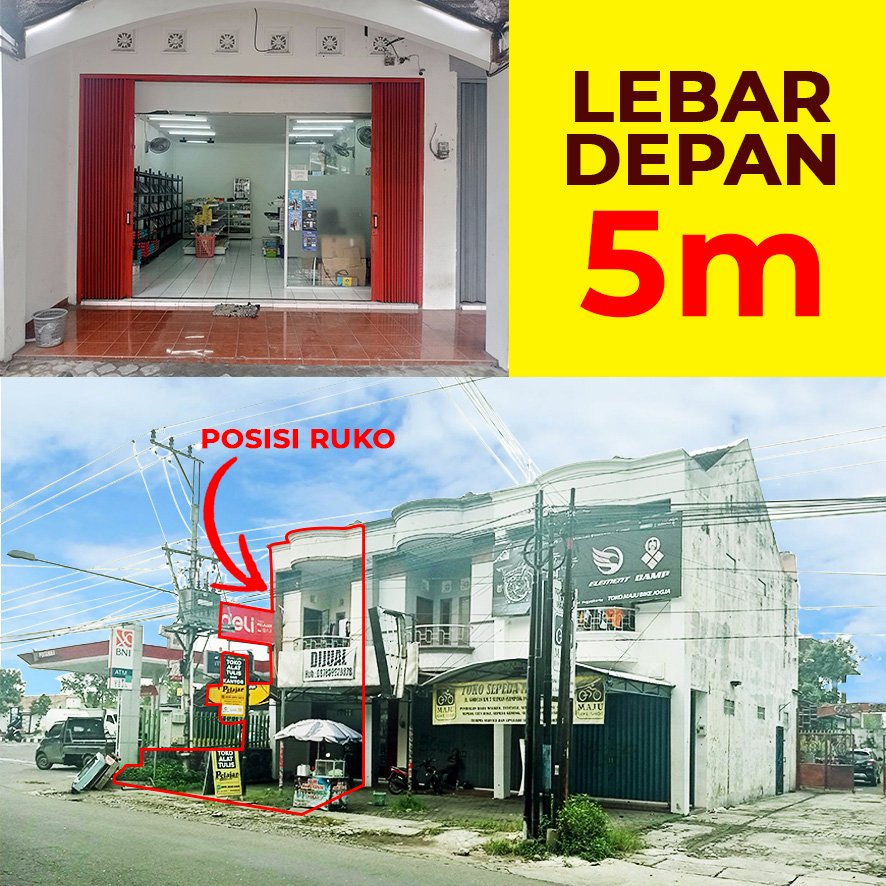 DIJUAL RUKO DI LOKASI STRATEGIS - 2