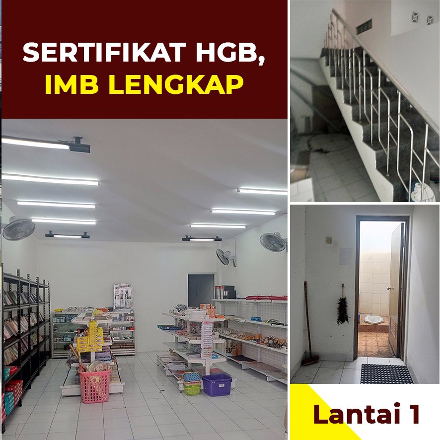 DIJUAL RUKO DI LOKASI STRATEGIS - 6