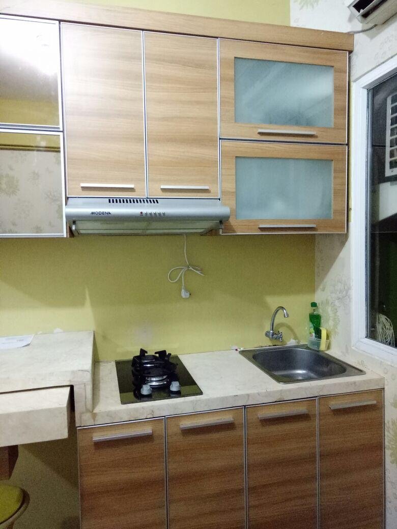 The green pramuka city apartement studio furnish per bulan - 8