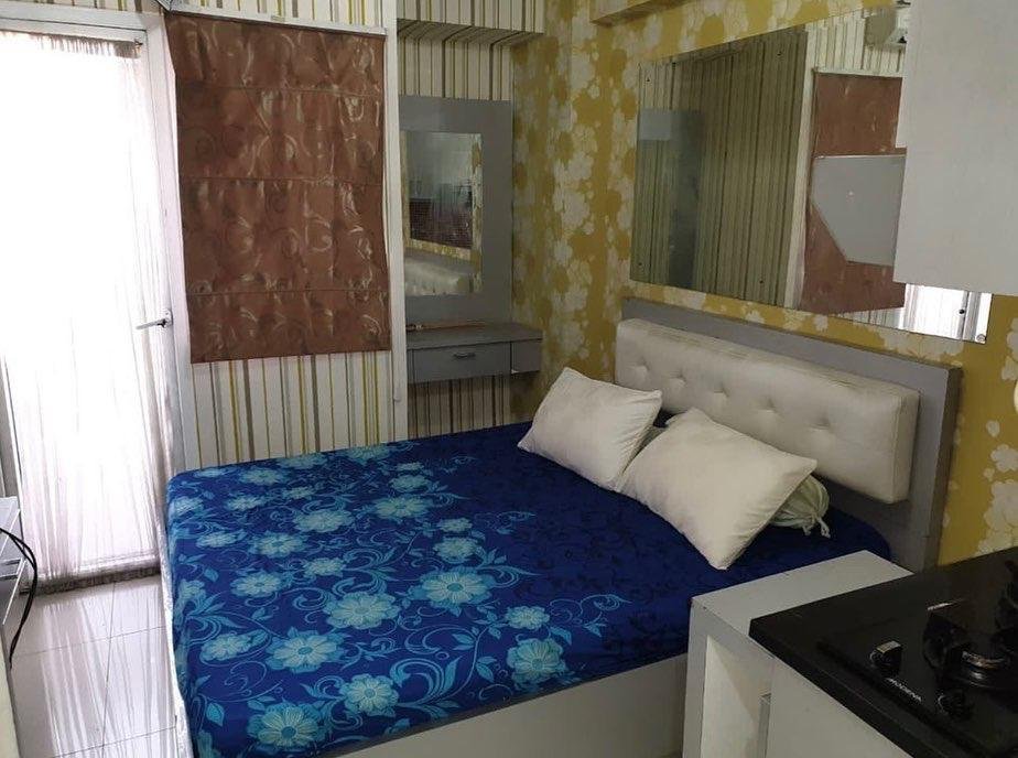 The green pramuka city apartement studio furnish per bulan. - 18