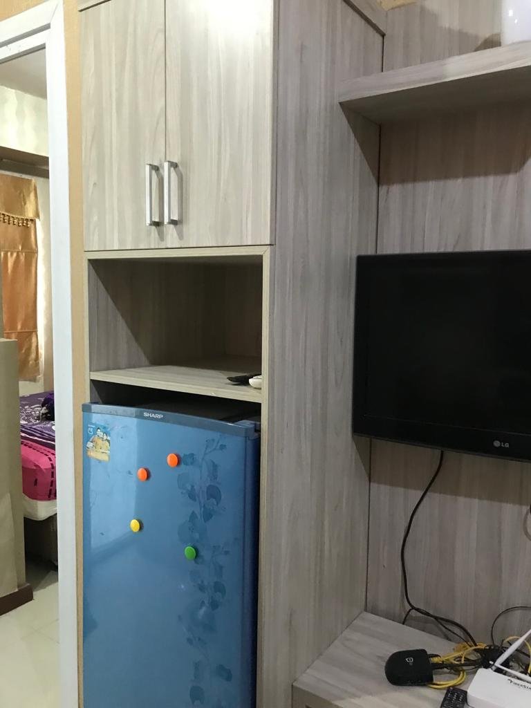 The green pramuka city apartement studio furnish per bulan - 10