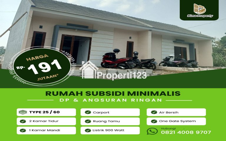 RUMAH SUBSIDI READY STOCK - 1