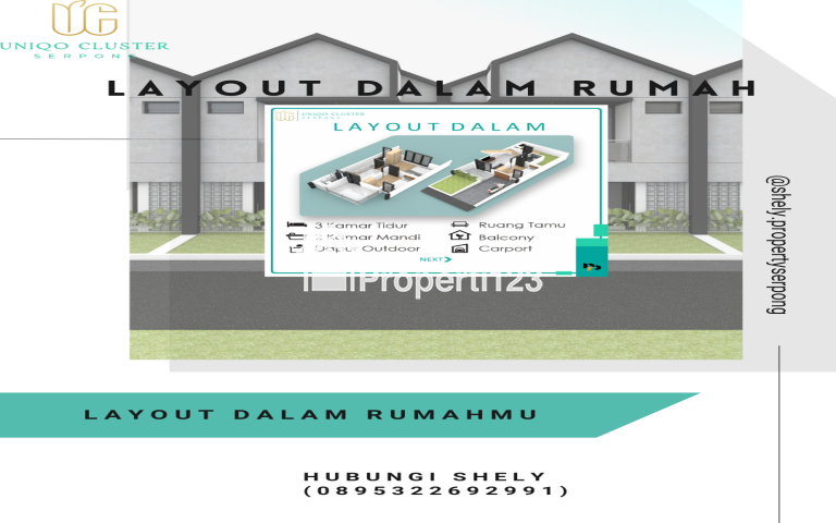 Hunian Rumah Dekat Dengan Pusat Perbelanjaan Hanya di Uniqo Cluster Serpong - 4