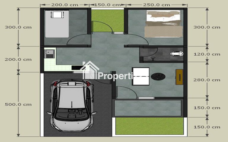 Rumah SHM 1 Lantai Di Bandung Harga 299 Jutaan - 5