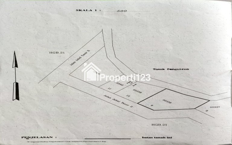 Jual Cepat Kavling SHM 388m2 Islamic Village-Kelapa Dua - 3