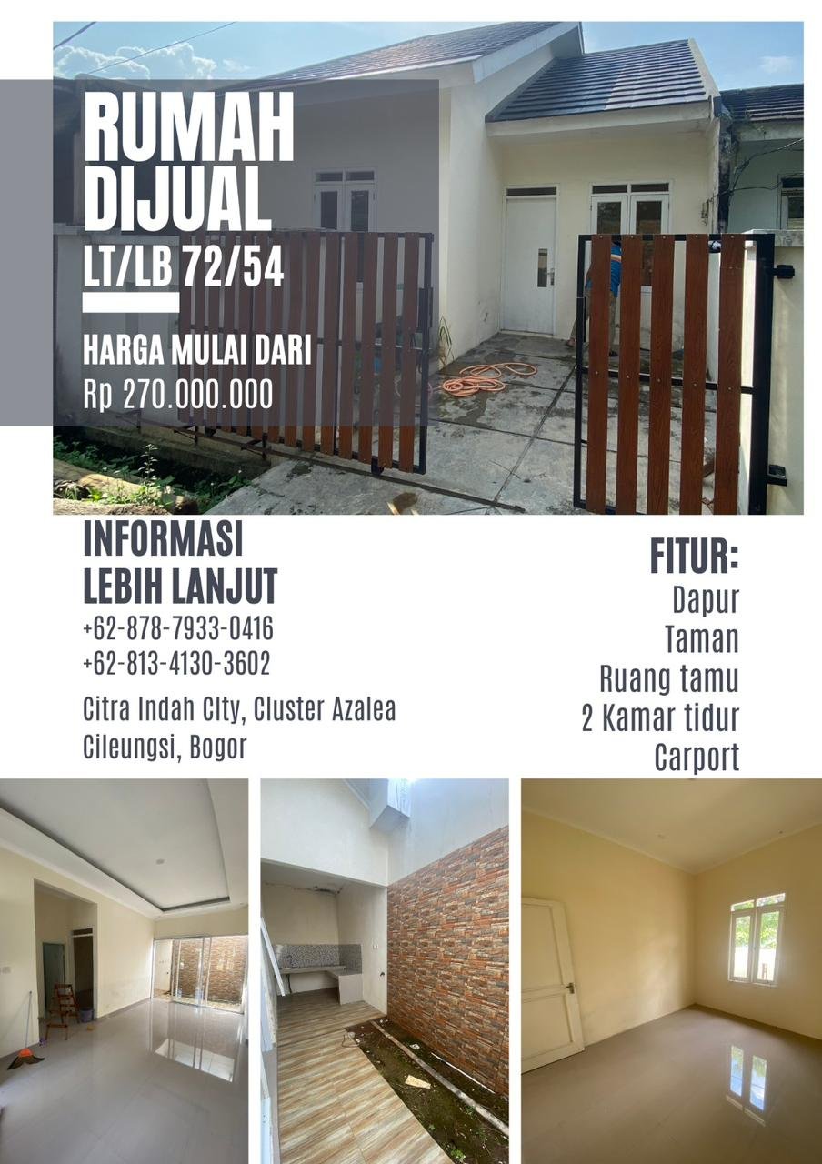 Rumah Minimalis Komplek Citra Indah City Cileungsi - 3