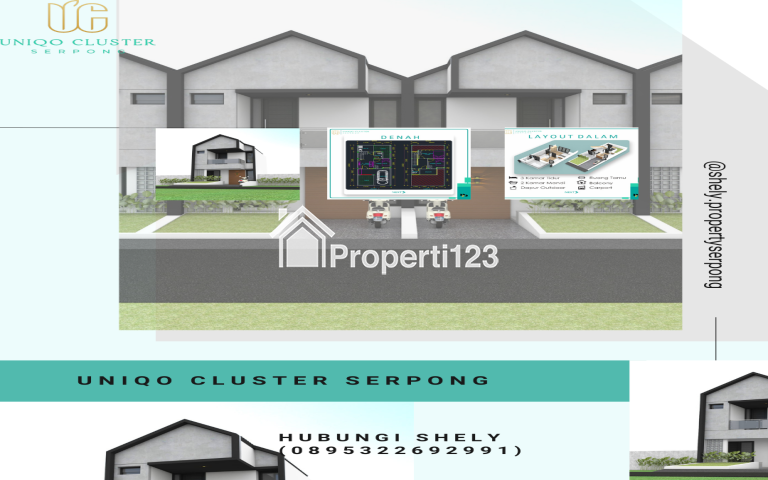 Hunian Dengan Akses Mudah dan Cocok Untuk Keluarga Uniqo Cluster Serpong - 3