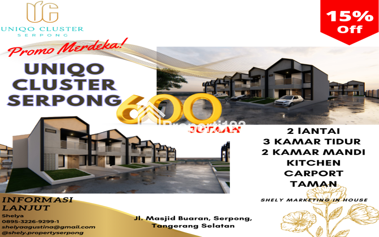 Uniqo Cluster Serpong Hunian Terbesar - 1