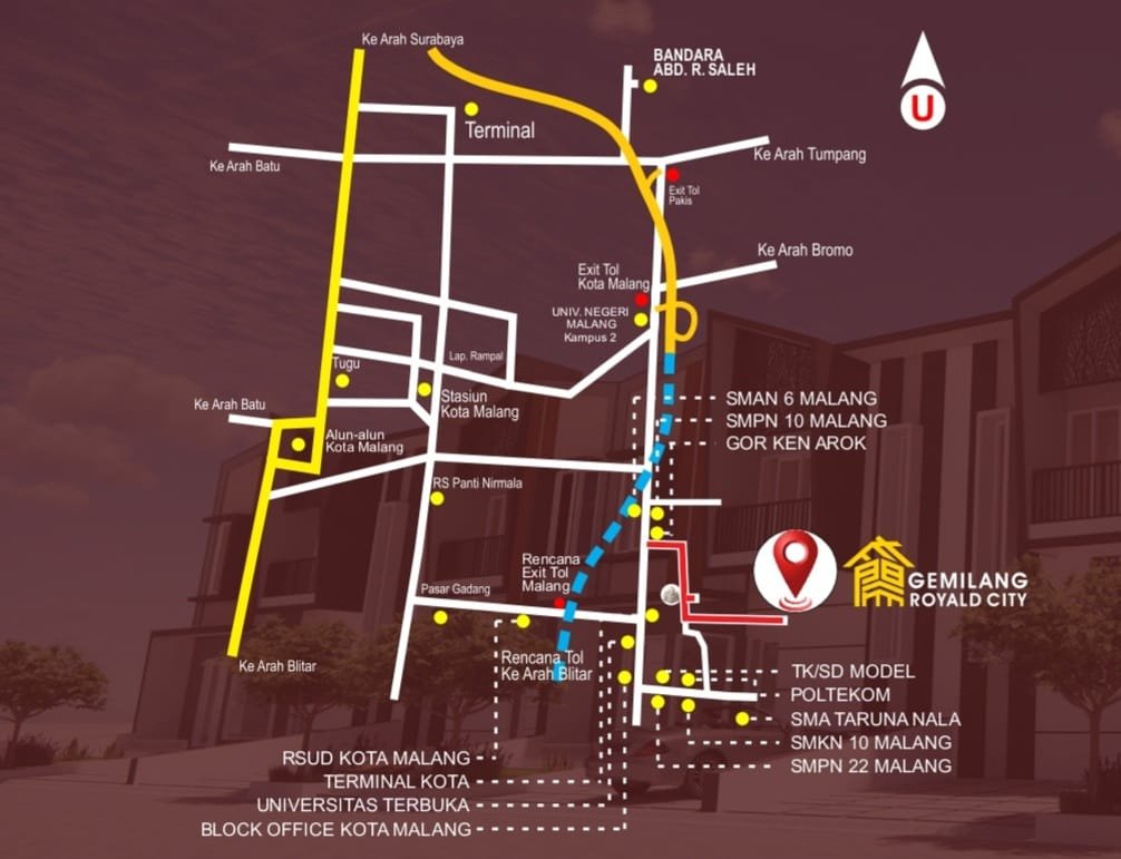 Rumah 2 Lantai Murah 400 Jutaan di Kota Malang dengan Konsep Skandinavia - 9