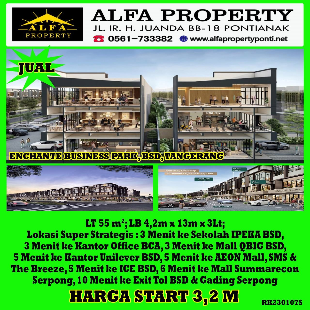 Dijual Ruko Enchante Business Park Gading Serpong - 1