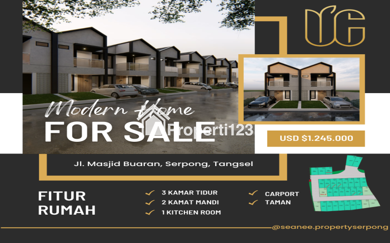 Cluster Terbaik dan Termurah Hanya di Uniqo Cluster Serpong - 1