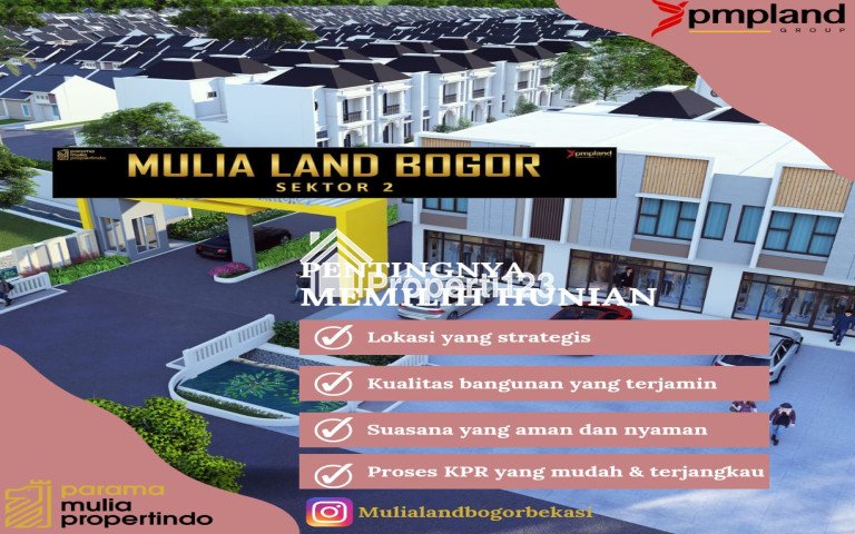 Rumah Subsidi Bangunan Berkualitas Bogor Strategis PROMO Hanya 1juta All-In - 1
