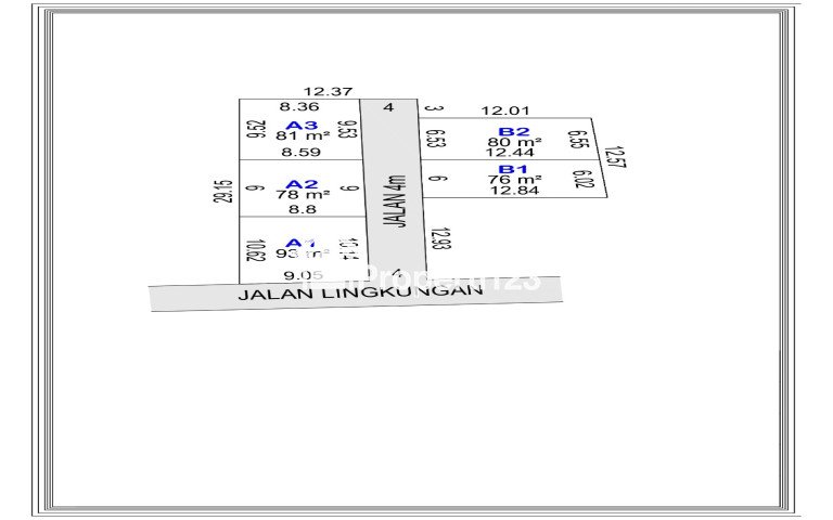 Dijual Tanah Kavling Hanya 3 Menit Dari Saung Udjo Padasuka Bandung - Luas 78 m2 SHM - 4