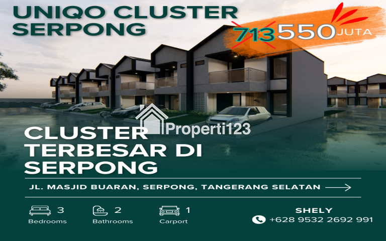 Uniqo Cluster Serpong Hunian Pilihanmu - 1