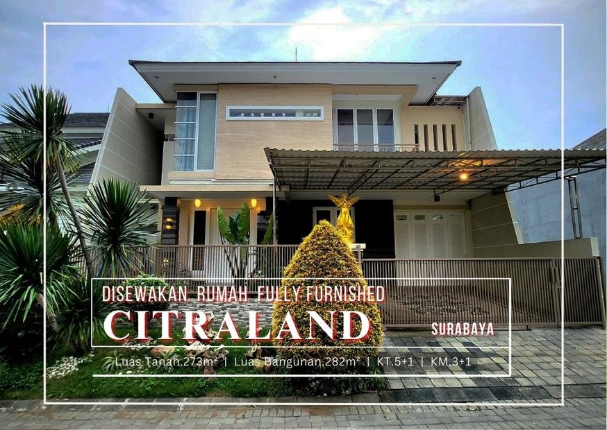 Rumah Istimewa Terawat di Citraland Surabaya. - 8