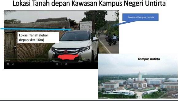 Dijual Cepat Tanah Strategis di Depan Kampus Untirta, Serang Banten - 6