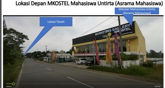 Dijual Cepat Tanah Strategis di Depan Kampus Untirta, Serang Banten - 3