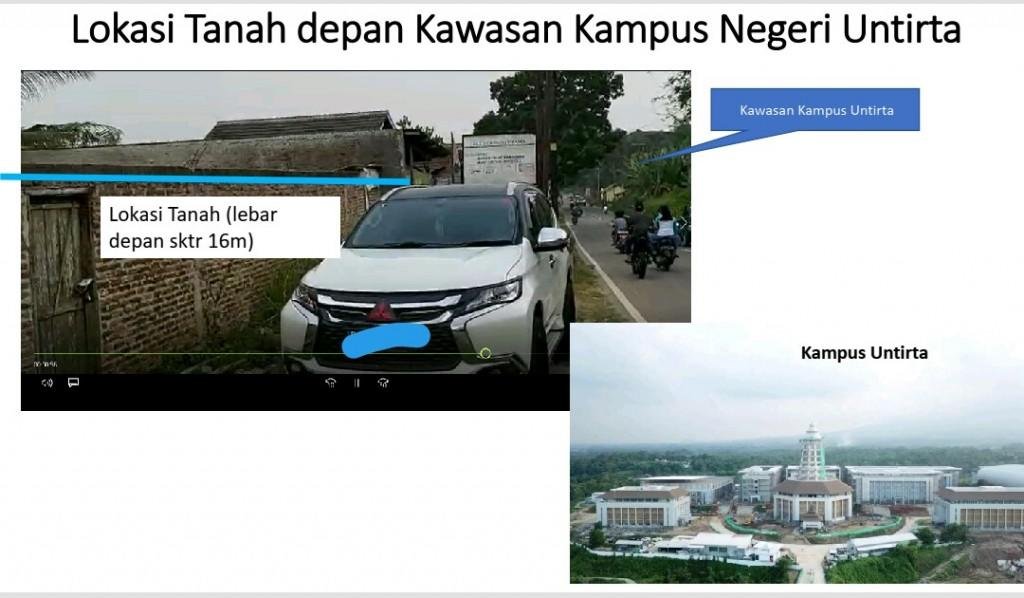 Dijual Cepat Tanah Strategis di Depan Kampus Untirta, Serang Banten - 4