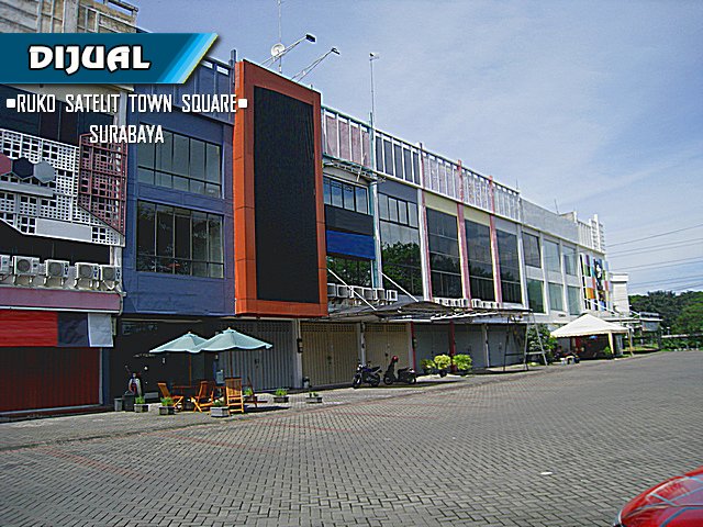 Ruko Strategis Hadap jalan, Ruko Satelit Town Square, Sukomanunggal, Surabaya - 2