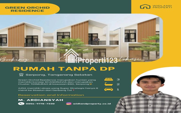 Rumah Dijual 2 Lantai Mewah Strategis di Ciater, Serpong, Tangerang Selatan - 1
