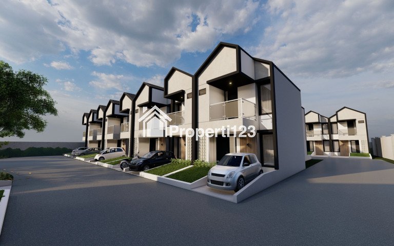 Rumah 2 Lantai Di Serpong, Type 60/55 3 KT 2 KM, UNIQO CLUSTER SERPONG Lokasi Strategis Dekat Stasiun dan Toll - 1