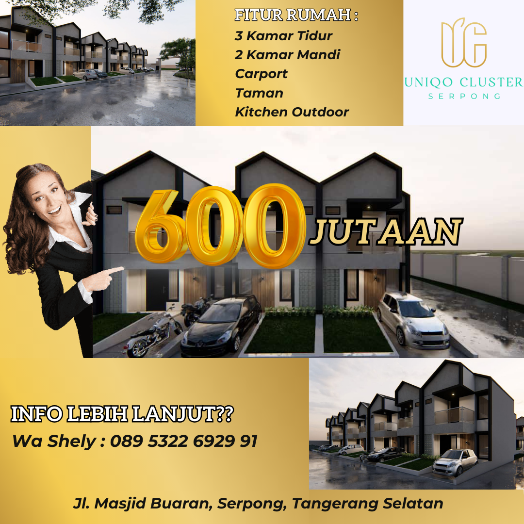 Uniqo Cluster Serpong Hunian Impian Keluargamu - 1