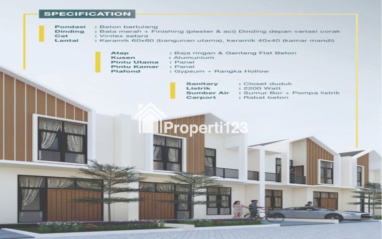 Dijual Rumah Murah 2 Lantai di BSD Tangerang Selatan dekat Tol - 1