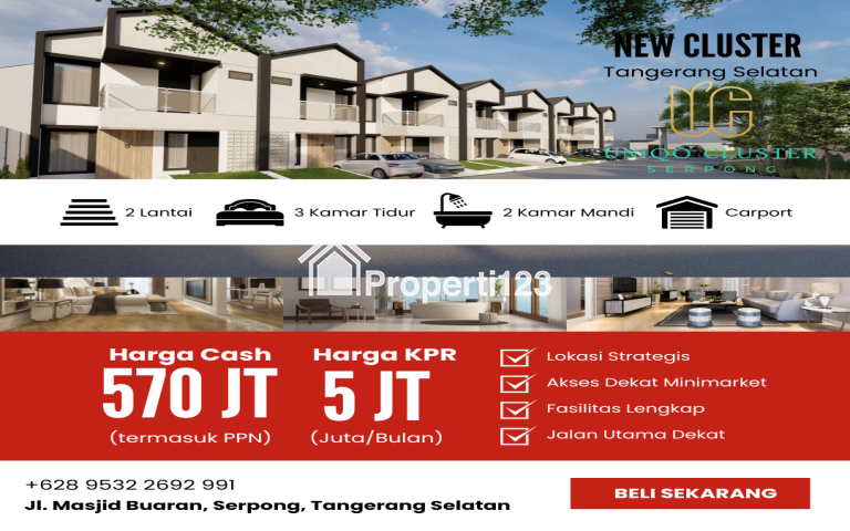 Rumah Idaman Harga Terjangkau Kawasan Serpong - 1