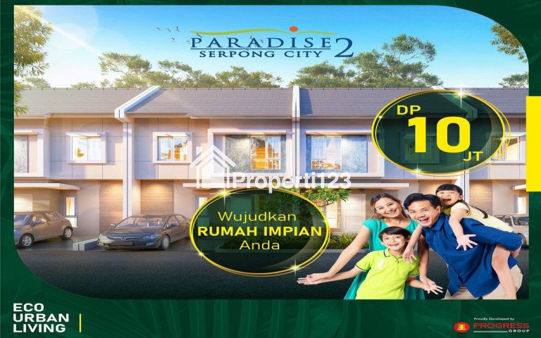 PARADISE SERPONG CITY 2 kota mandiri di selaatan serpong 500 ha - 1