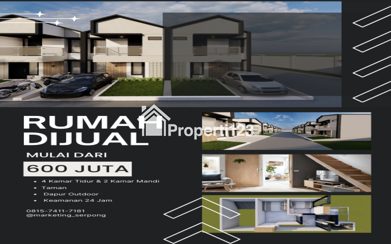 Rumah Paling Murah Di Serpong - 1