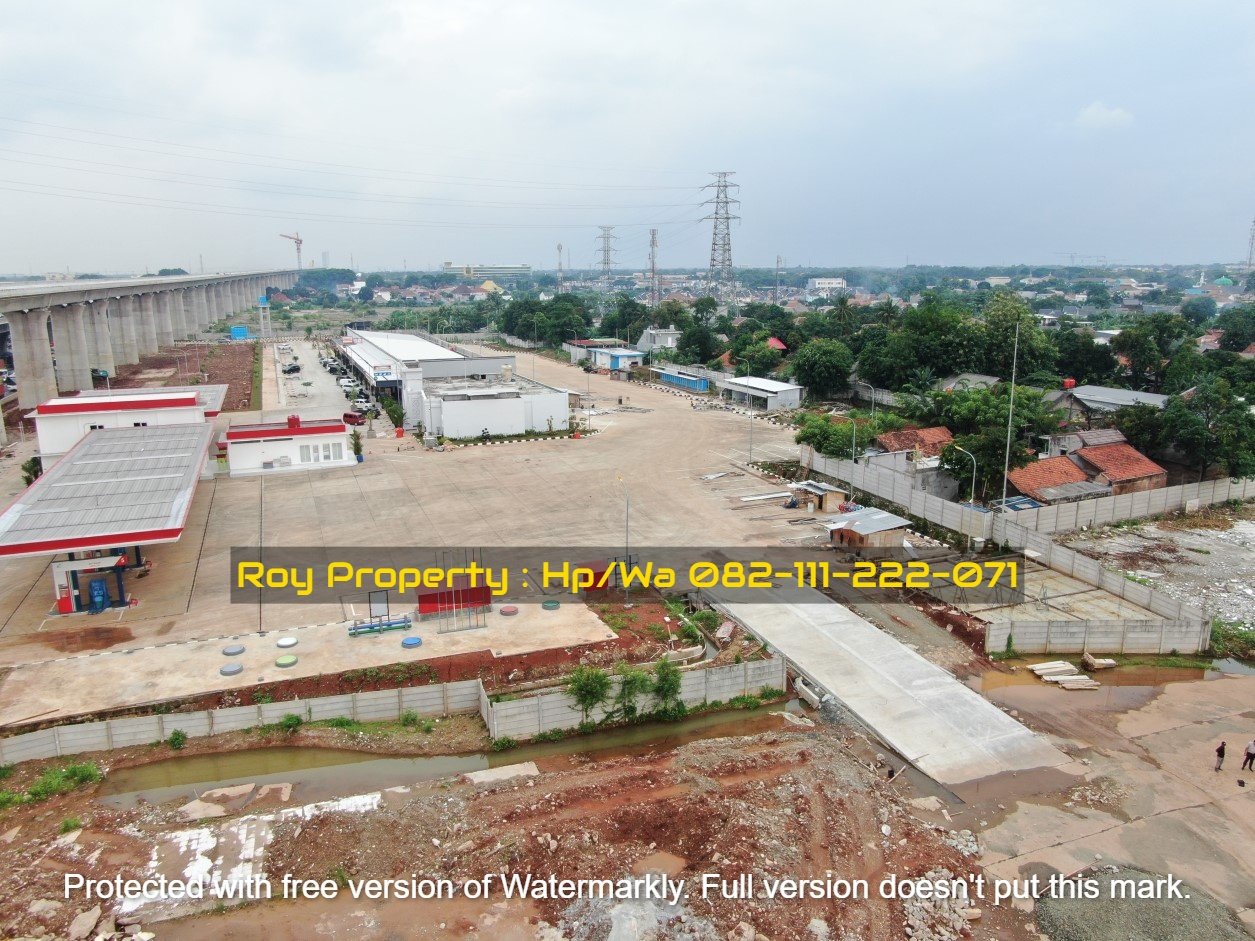 TERMURAH Disewakan Tanah di Tambun Selatan Bekasi 3.2 Ha REST AREA KM19B SDG COR BETON SIAP PAKAI - 6