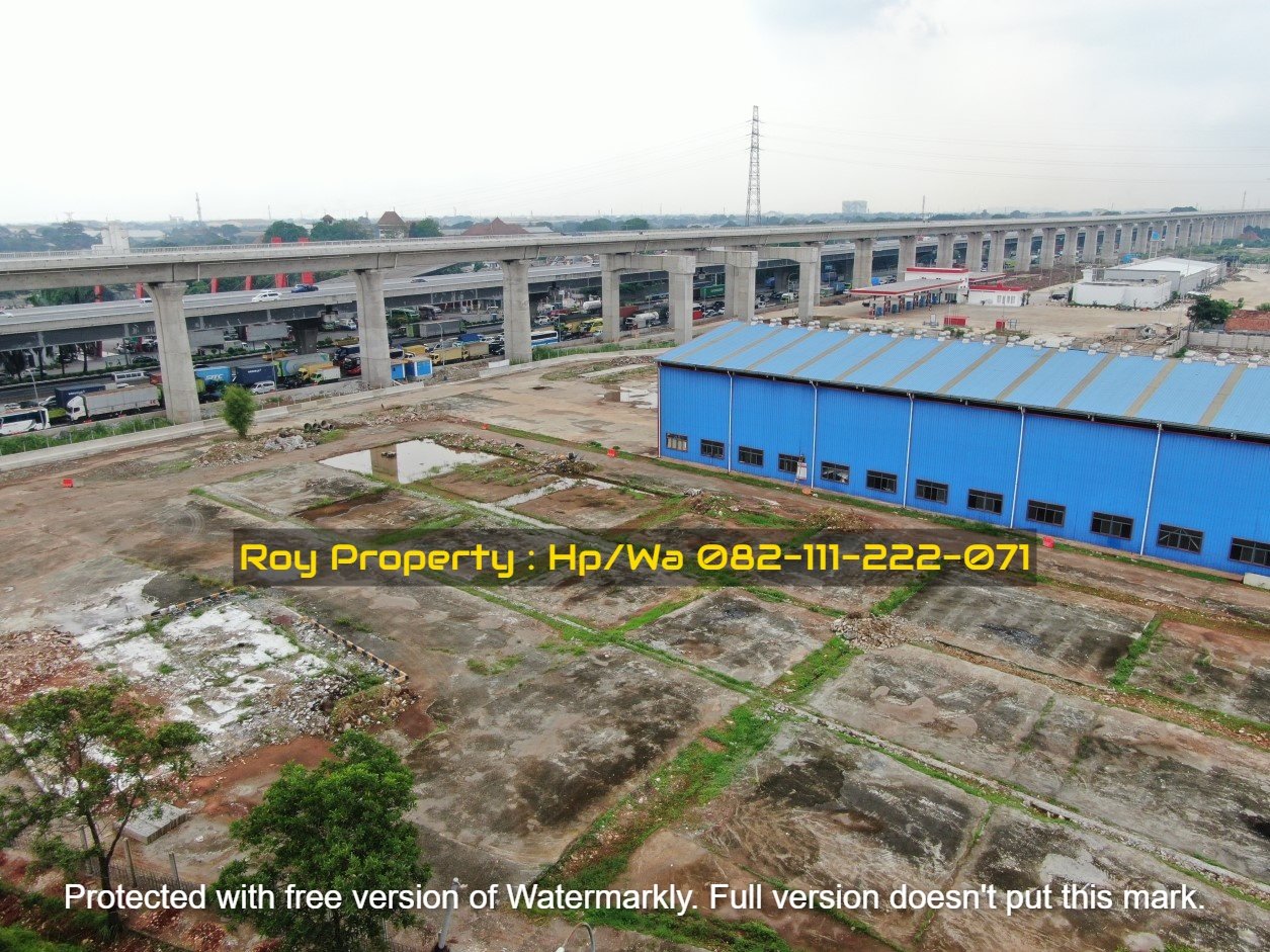 TERMURAH Disewakan Tanah di Tambun Selatan Bekasi 3.2 Ha REST AREA KM19B SDG COR BETON SIAP PAKAI - 18