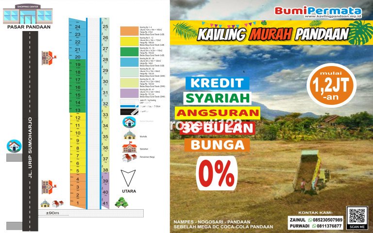 Tanah Kavling Murah Siap Bangun Pandaan - 3