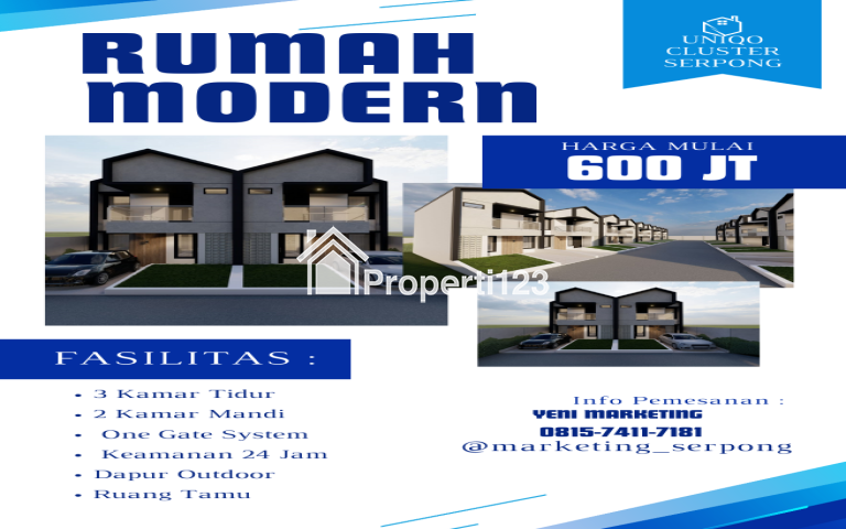 Rumah Lokasi Strategis Dan Akses Mudah - 1
