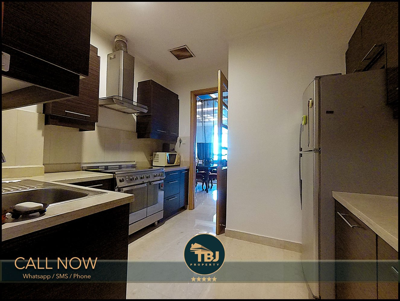 Murah Senayan Residence lt21 3BR View Golf - 9