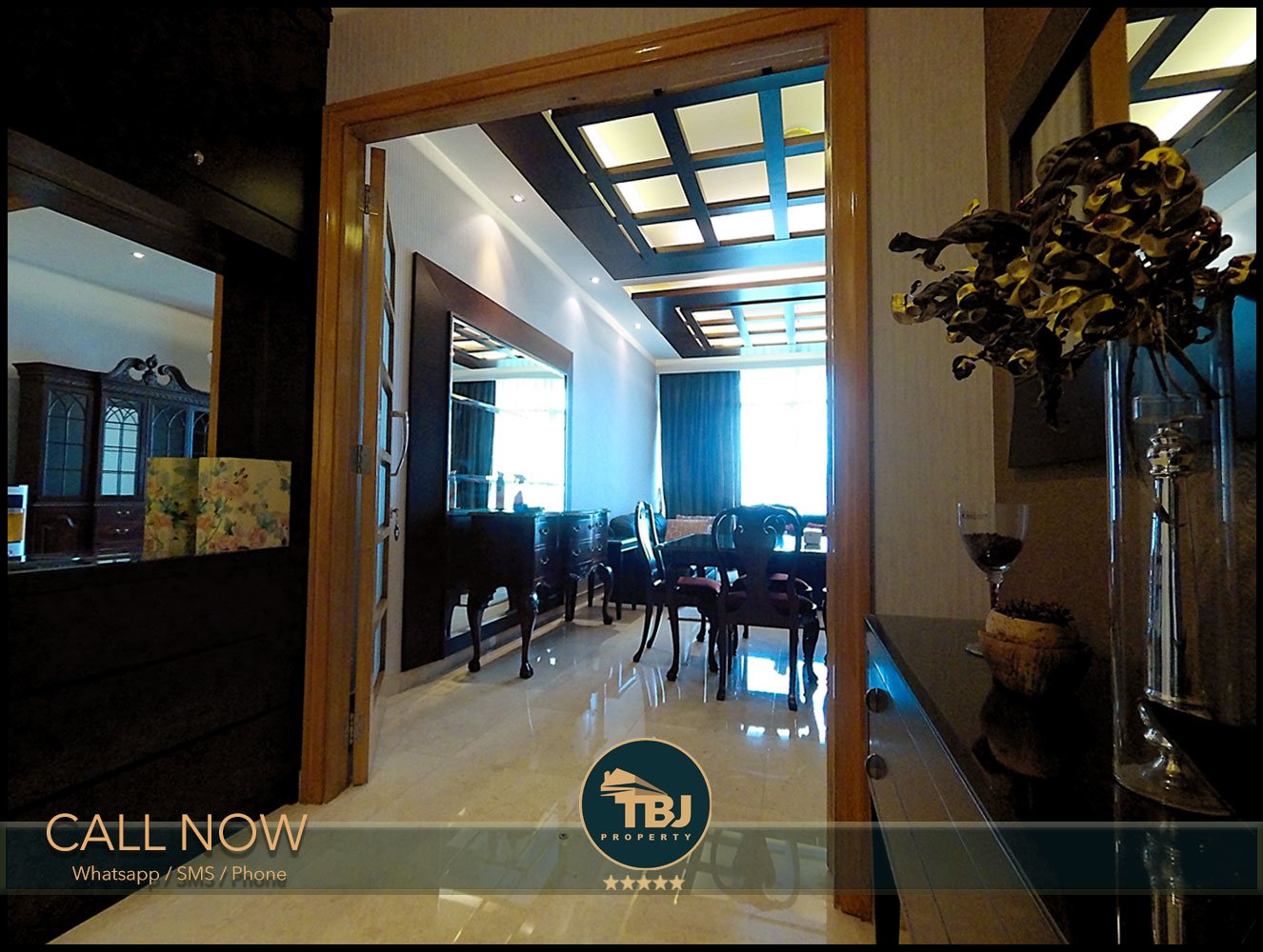 Murah Senayan Residence lt21 3BR View Golf - 3