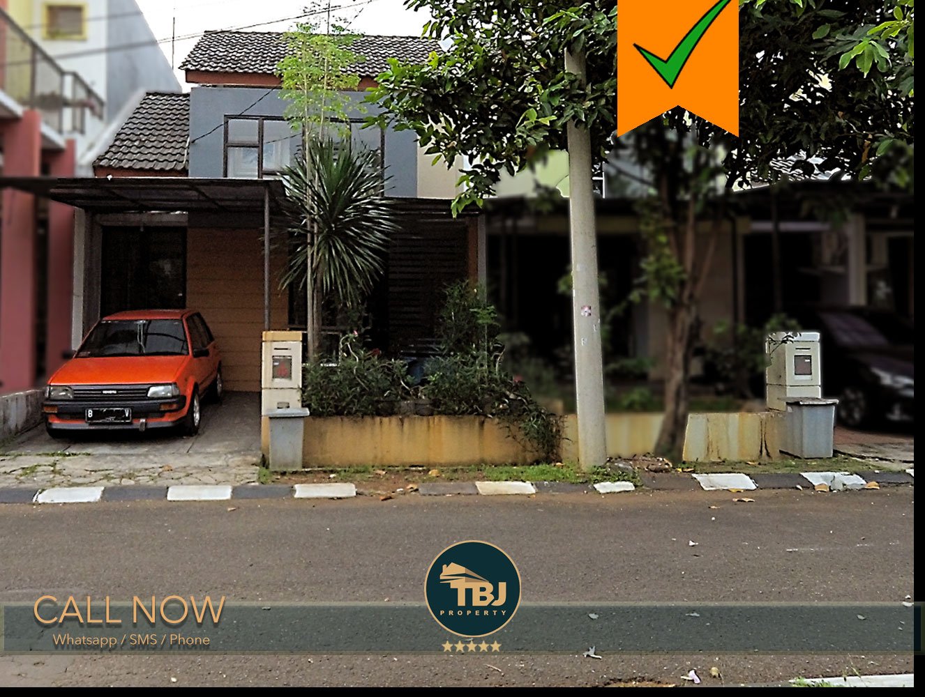 T125m2 Depan Taman Graha Raya Bintaro Cluster Depan - 2