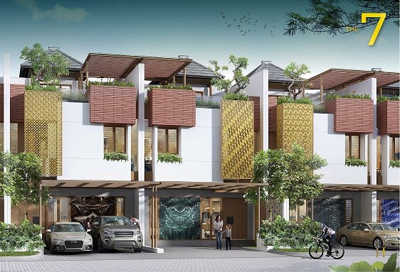 Cluster Mewah Model Resort diKawasan Puri Kembangan, Jakarta Barat,  mulai dari 3,2 Milyar - 2