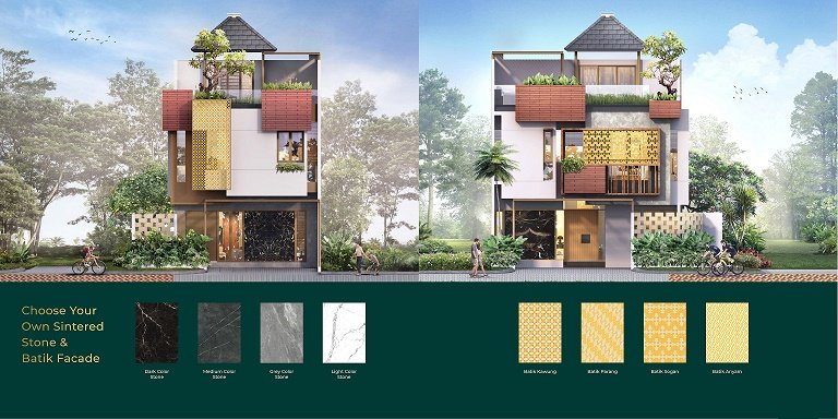 Cluster Mewah Model Resort diKawasan Puri Kembangan, Jakarta Barat,  mulai dari 3,2 Milyar - 5